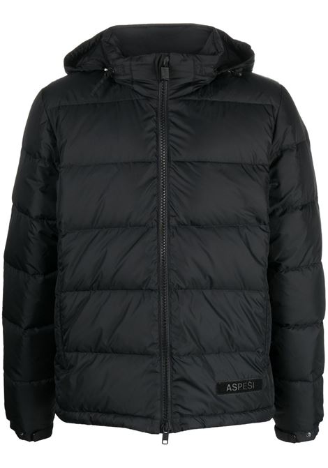 pocoelastica re-quilted jacket man black ASPESI | I018 V00685241